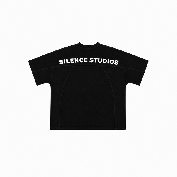 ”WORK IN SILENCE.” JERSEY (BLACK)